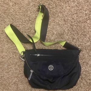 Lululemon crossbody purse measurements 10 in wide, 7 inches length!